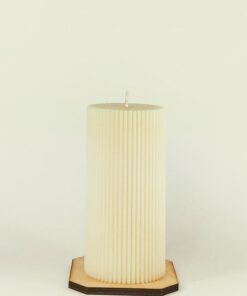 Sojų vaško cilindrinė žvakė