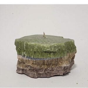 Palmių vaško žvakė "AKMUO",palm wax candle "STONE"