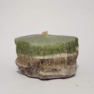 Palmių vaško žvakė "AKMUO",palm wax candle "STONE"