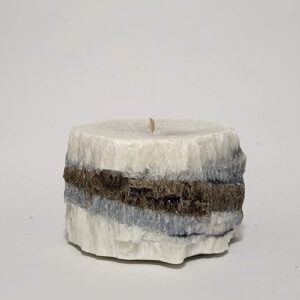 Palmių vaško žvakė "AKMUO",palm wax candle "STONE"