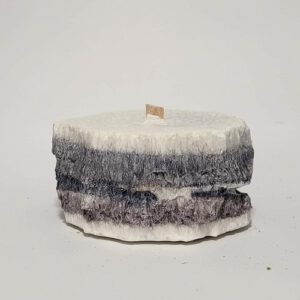 Palmių vaško žvakė "AKMUO",palm wax candle "STONE"