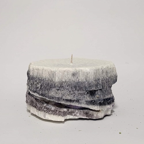 Palmių vaško žvakė "AKMUO",palm wax candle "STONE"