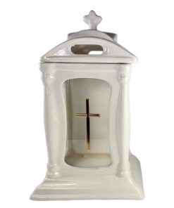 Keramikinė žvakidė į kapines,grave candle