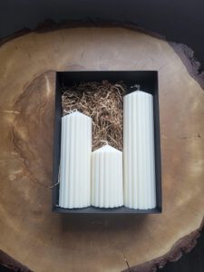 SOJŲ VAŠKO ŽVAKĖS-SOY WAX CANDLES