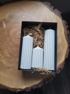 SOJŲ VAŠKO ŽVAKĖS-SOY WAX CANDLES