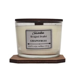 SOJŲ VAŠKO KVAPNI ŽVAKĖ,,NATURAL SOY WAX SCENTED CANDLE