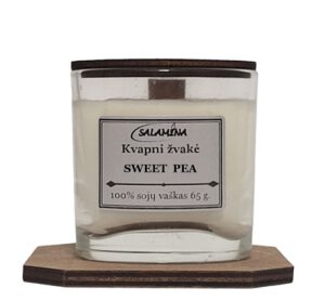 SOJŲ VAŠKO KVAPNI ŽVAKĖ,,NATURAL SOY WAX SCENTED CANDLE