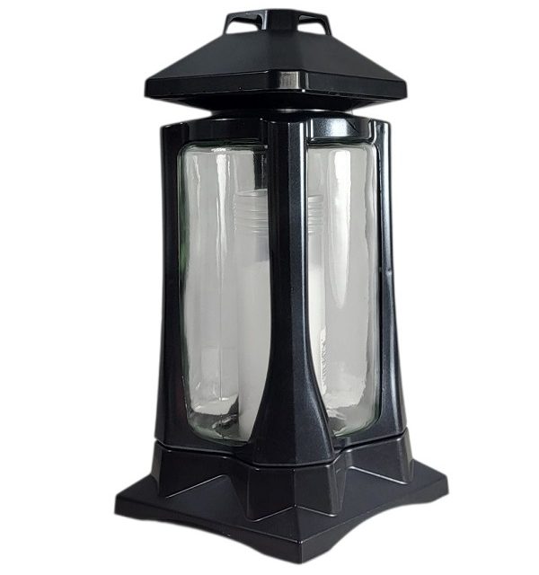 Žvakė į kapines K-23 grafiti spalvos 32 cm.