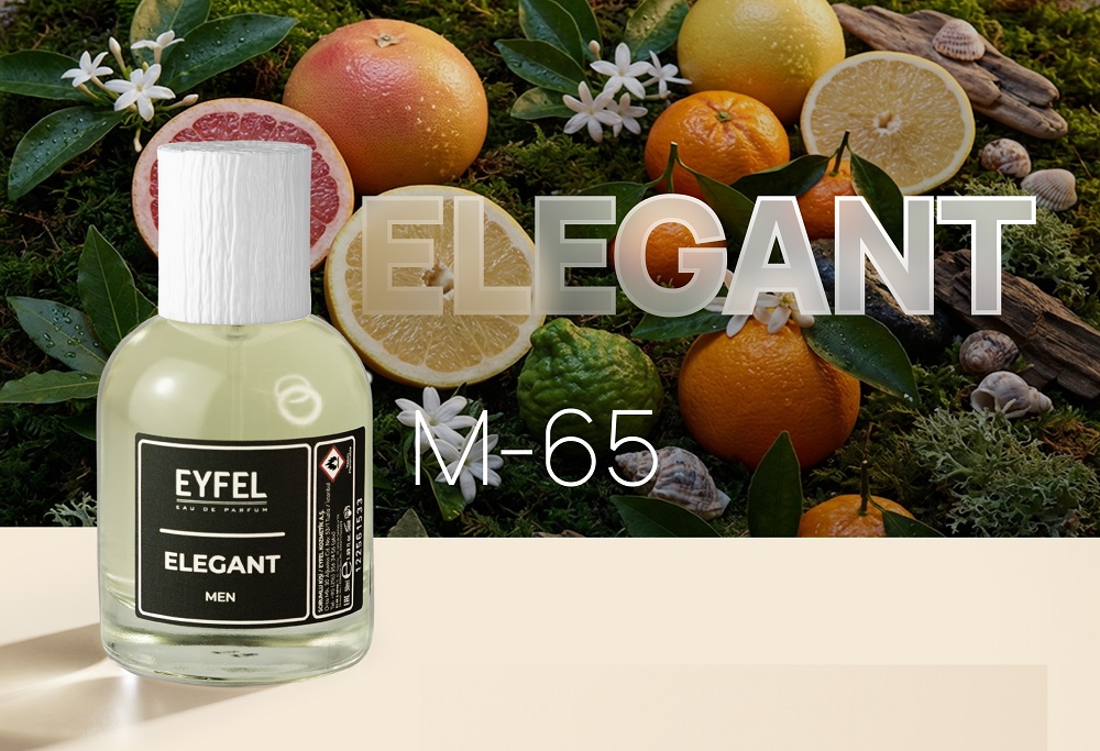 M-65 Kvapusis vanduo Eyfel Elegant EDP vyrams 50 ml