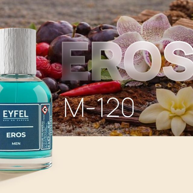M-120 Kvapusis vanduo Eyfel Eros  EDP vyrams 50 ml