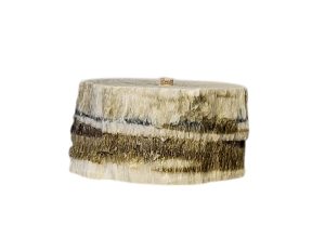 Palmių vaško žvakė AKMUO, palm wax candle STONE