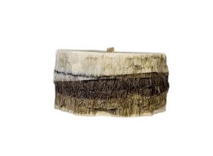 Palmių vaško žvakė AKMUO, palm wax candle STONE